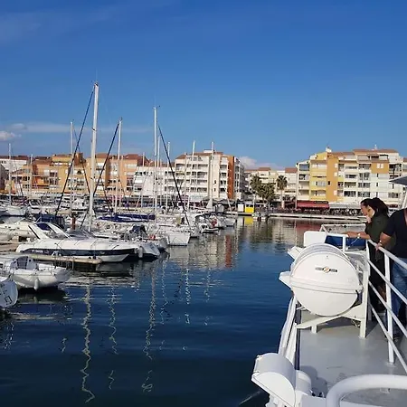 Meuble Climatise Centre Port Cap D'agde 아파트 아그