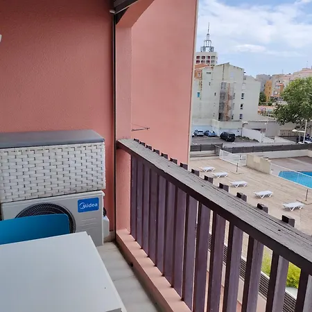 아파트 Meuble Climatise Centre Port Cap D'agde 아그